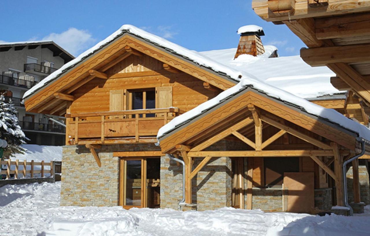 לס דה-אלפס Odalys Chalet Le Renard Lodge מראה חיצוני תמונה