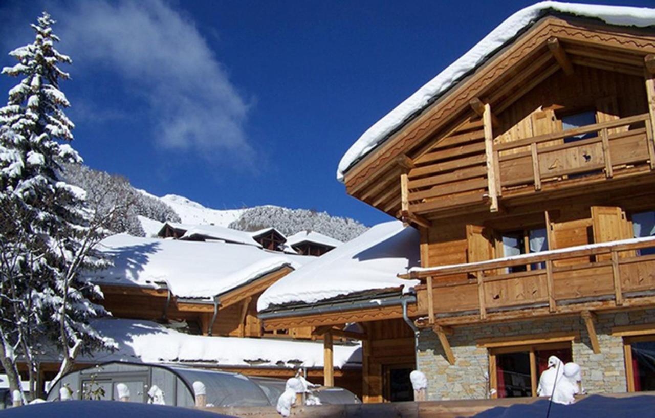 לס דה-אלפס Odalys Chalet Le Renard Lodge מראה חיצוני תמונה