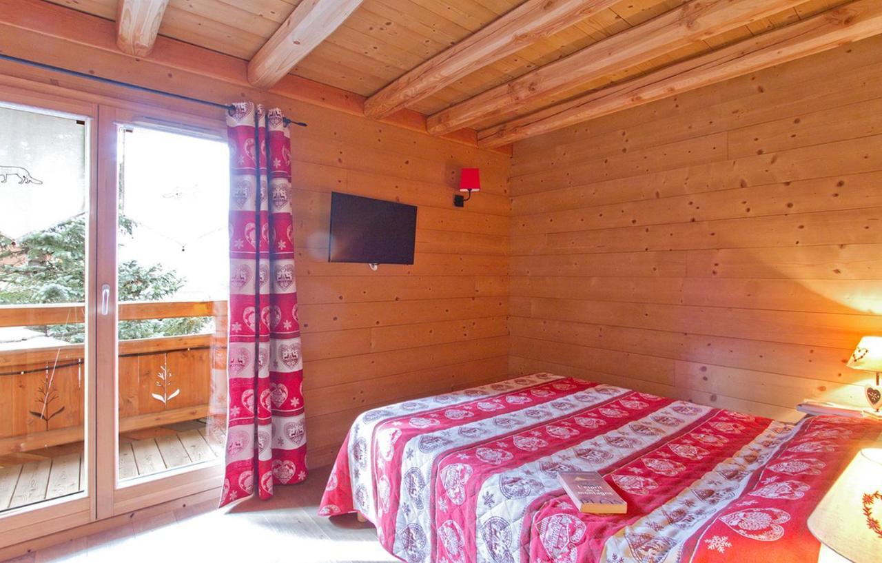 לס דה-אלפס Odalys Chalet Le Renard Lodge מראה חיצוני תמונה