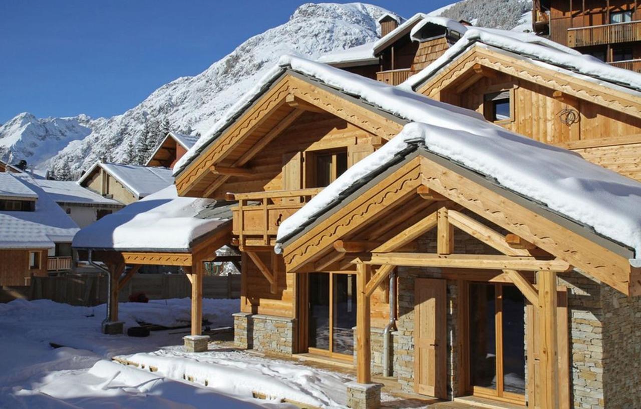 לס דה-אלפס Odalys Chalet Le Renard Lodge מראה חיצוני תמונה