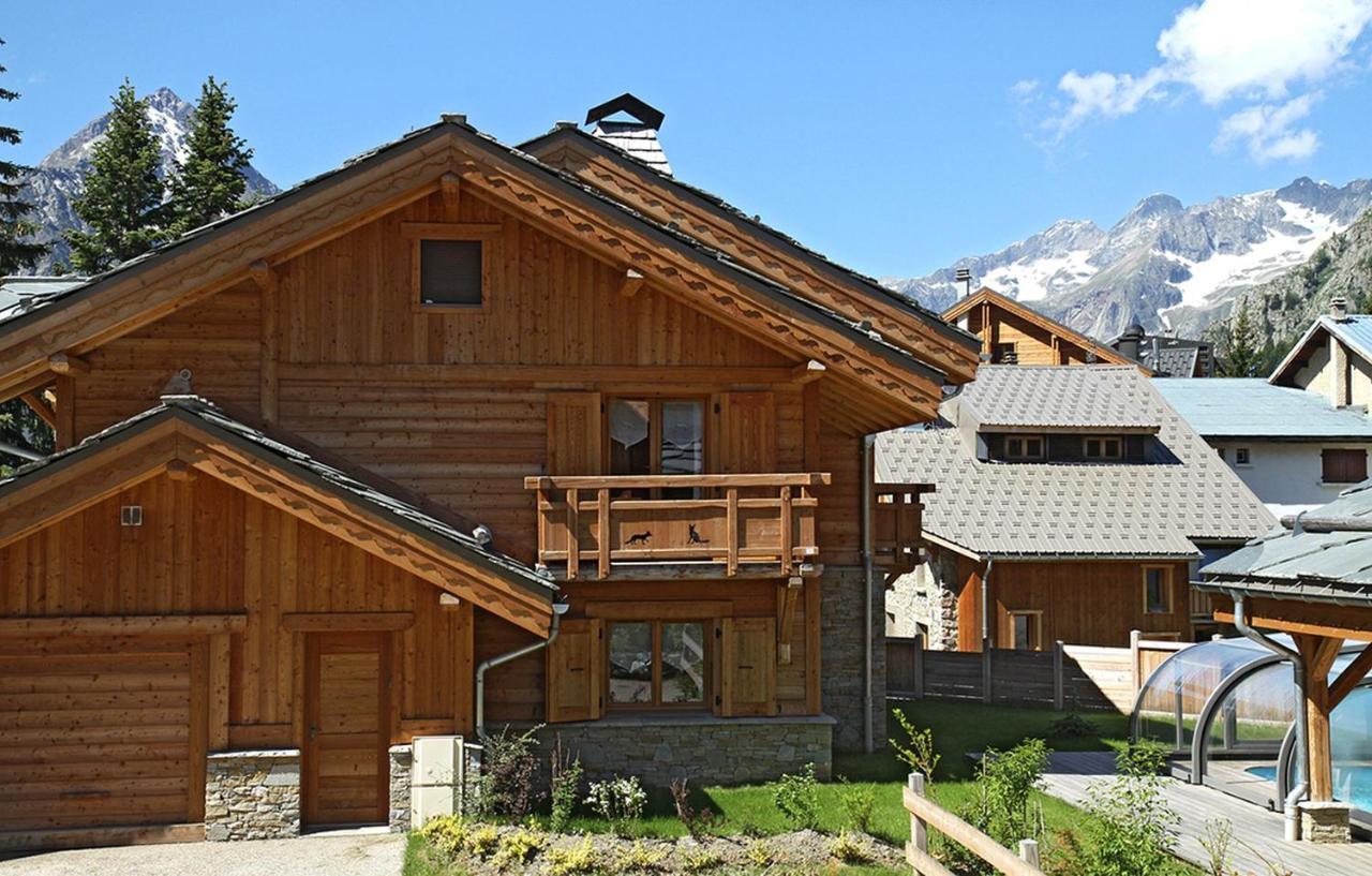 לס דה-אלפס Odalys Chalet Le Renard Lodge מראה חיצוני תמונה